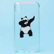 Чехол-накладка - SC225 для "Apple iPhone XR" (008) (прозрачный)