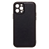 Чехол-накладка - PC084 экокожа для "Apple iPhone 12 Pro" (black) (219652)