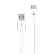 Кабель USB - Type-C Hoco UPT02  120см 2,1A  (white)