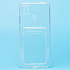 Чехол-накладка - SC276 с картхолдером для "Xiaomi Redmi 10A" (transparent) (210428)