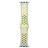 Ремешок - ApW Sport N Apple Watch 38/40/41 mm силикон на кнопке (L) (gray/green)