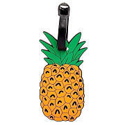 Брелок-бирка для багажа - рюкзака детская Luggage Tag (ананас) (007)