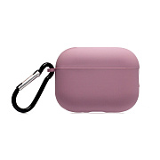 Чехол - Soft touch для кейса "AirPods Pro 3" (black currant)