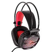 Компьютерная гарнитура Dialog HGK-20L Gan-Kata с подсветкой, игровая (black/red)