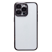 Чехол-накладка - PC073 с закрытой камерой для "Apple iPhone 15 Pro Max" (black) (222636)