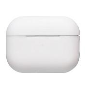 Чехол - Soft touch (повр. уп.) для кейса "Apple AirPods Pro 2" (white)