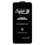 Защитное стекло Full Screen Activ SUPER 3D с отпечатком пальца для "Samsung Galaxy S24+" (black) (238748)