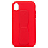 Чехол-накладка - PC058 для "Apple iPhone XR" с подставкой и магнитом (red)