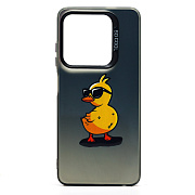 Чехол-накладка - PC094 для "TECNO Spark GO 2024" (утка) (transparent/black) (233829)