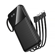 Внешний аккумулятор Borofone BJ76 10W (5V/2A) 10000mAh Micro/USB/Type-C/USB*2/Type-C/Micro/Lightning (black)