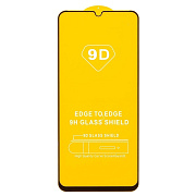 Защитное стекло Full Glue - 2,5D для "Realme Note 60 4G/Note 60x" (тех.уп.) (20) (black)