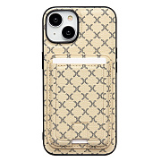 Чехол-накладка - SM022 SafeMag c картхолдером  для "Apple iPhone 14" (white)