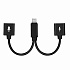 Переходник Lightning (м) - Lightning (п) - Three-in-one (black)