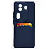 Чехол-накладка - SC337 с картхолдером для "OPPO Reno 11 Pro" (dark blue) (228851)