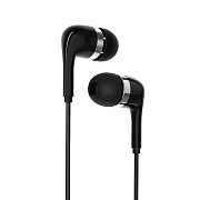 Проводные наушники с микрофоном внутриканальные Borofone BM39 Refined chant Jack 3,5  (black)