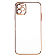 Чехол-накладка - PC073 с закрытой камерой для "Apple iPhone 11" (yellow) (213781)