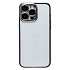 Чехол-накладка - PC073 с закрытой камерой для "Apple iPhone 15 Pro Max" (silver)