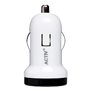 Адаптер Автомобильный Activ Clean Line CAU1-1A-01 1USB/5V/1A (black)