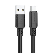 Кабель USB - Type-C Borofone BX81 15W 100см 3A  (black)