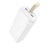 Внешний аккумулятор Hoco J128B 30000mAh Micro/Type-C/USB*2 (white)