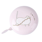 Аксессуары для велосипеда и самоката - звонок 001 (light pink/white) (001)