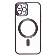 Чехол-накладка - SM011 SafeMag для "Apple iPhone 12 Pro Max" (black)