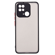 Чехол-накладка - PC041 для "Xiaomi Redmi 10C" (black/black)