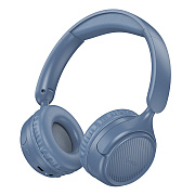 Bluetooth-наушники полноразмерные Hoco W66 Wave (blue)