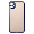 Чехол-накладка - PC041 для "Apple iPhone 11" (dark blue/black)