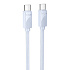 Кабель Type-C - Type-C Hoco X114 Energy 60W 100см 3A  (blue)