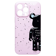 Чехол-накладка - SC332 для "Apple iPhone 14 Pro Max" (light pink)