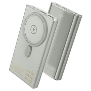 Внешний аккумулятор Hoco Q22 Taurus 22.5W+PD20W SafeMag 10000mAh Type-C/USB*2/Type-C (gray)
