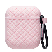 Чехол - SCD04 для кейса "Apple AirPods/AirPods 2" (pink)