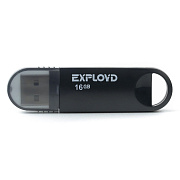Флэш накопитель USB 16 Гб Exployd 570 (black)