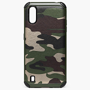 Чехол-накладка - SC094 Military для "Samsung SM-A015 Galaxy A01/SM-M015 Galaxy M01" (001) (green)