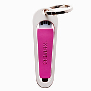 Кабель USB - Apple lightning Remax RC-024i Rings  3см 2,4A  (pink)