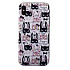 Чехол-накладка - SC071 для "Apple iPhone X/iPhone XS"  .. (016) (white/black)