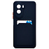 Чехол-накладка - SC337 с картхолдером для "Xiaomi Poco M7 4G" (dark blue) (241691)