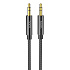 Кабель AUX (папа-папа) Hoco UPA19  200см   (black)