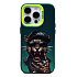 Чехол-накладка - PC094 для "Apple iPhone 15 Pro" (леопард) (transparent/black) (233848)
