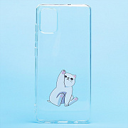 Чехол-накладка - SC270 для "Samsung SM-A515 Galaxy A51 4G" (002) (прозрачный)