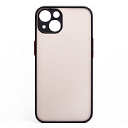 Чехол-накладка - PC041 для "Apple iPhone 14" (black/black)