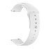 Ремешок - WB34 Sport Band силикон на кнопке Универсальный 22мм (white)