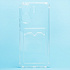 Чехол-накладка - SC276 с картхолдером для "Realme C65" (transparent) (231059)