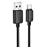 Кабель USB - Type-C Hoco X113 Beneficio 18W 100см 3A  (black)