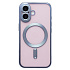 Чехол-накладка - SM027 SafeMag для "Apple iPhone 16" (blue)