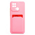 Чехол-накладка - SC315 с картхолдером для "Xiaomi Redmi 10C" (pink)