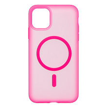 Чехол-накладка - SM042 SafeMag для "Apple iPhone 11" (rose red) (243382)