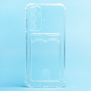 Чехол-накладка - SC276 с картхолдером для "Samsung Galaxy A25 5G" (transparent) (227448)