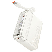 Внешний аккумулятор Hoco Q38 Excellent PD20W 10000mAh Type-C/Type-C/Lightning (white)